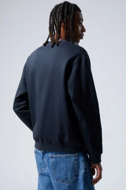 Weekday STANDARD MIDWEIGHT SWEATSHIRT dark blue Best Sale