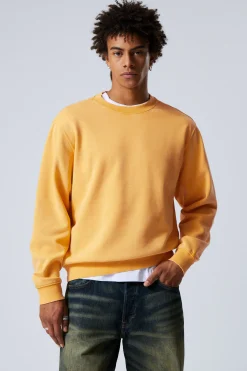 Weekday STANDARD MIDWEIGHT SWEATSHIRT bright yellow Hot