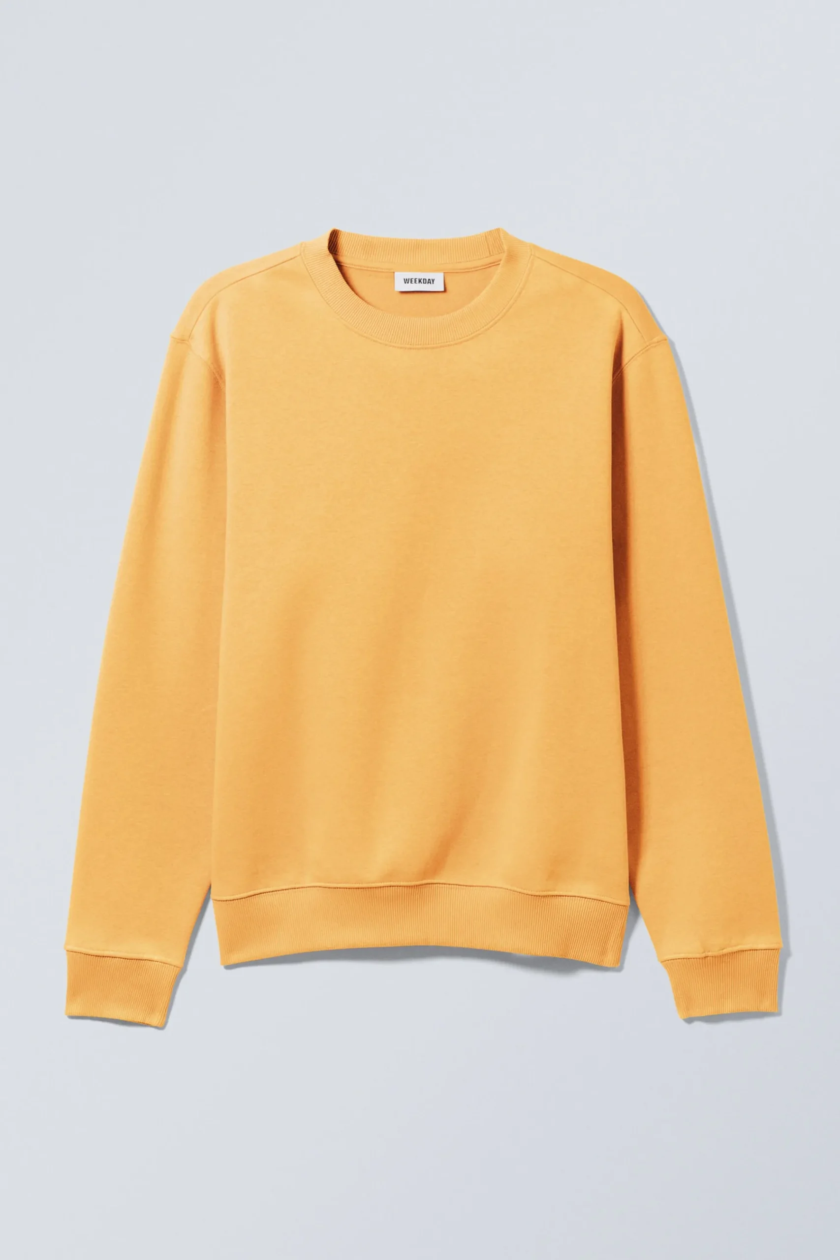 Weekday STANDARD MIDWEIGHT SWEATSHIRT bright yellow Hot
