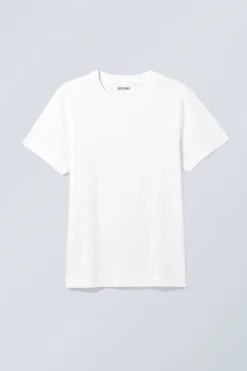 Weekday STANDARD MIDWEIGHT T-SHIRT white Clearance