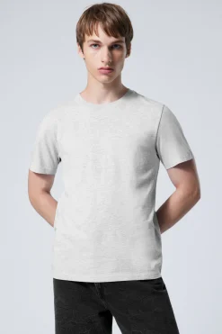 Weekday STANDARD MIDWEIGHT T-SHIRT grey Fashion