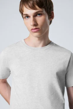 Weekday STANDARD MIDWEIGHT T-SHIRT grey Fashion