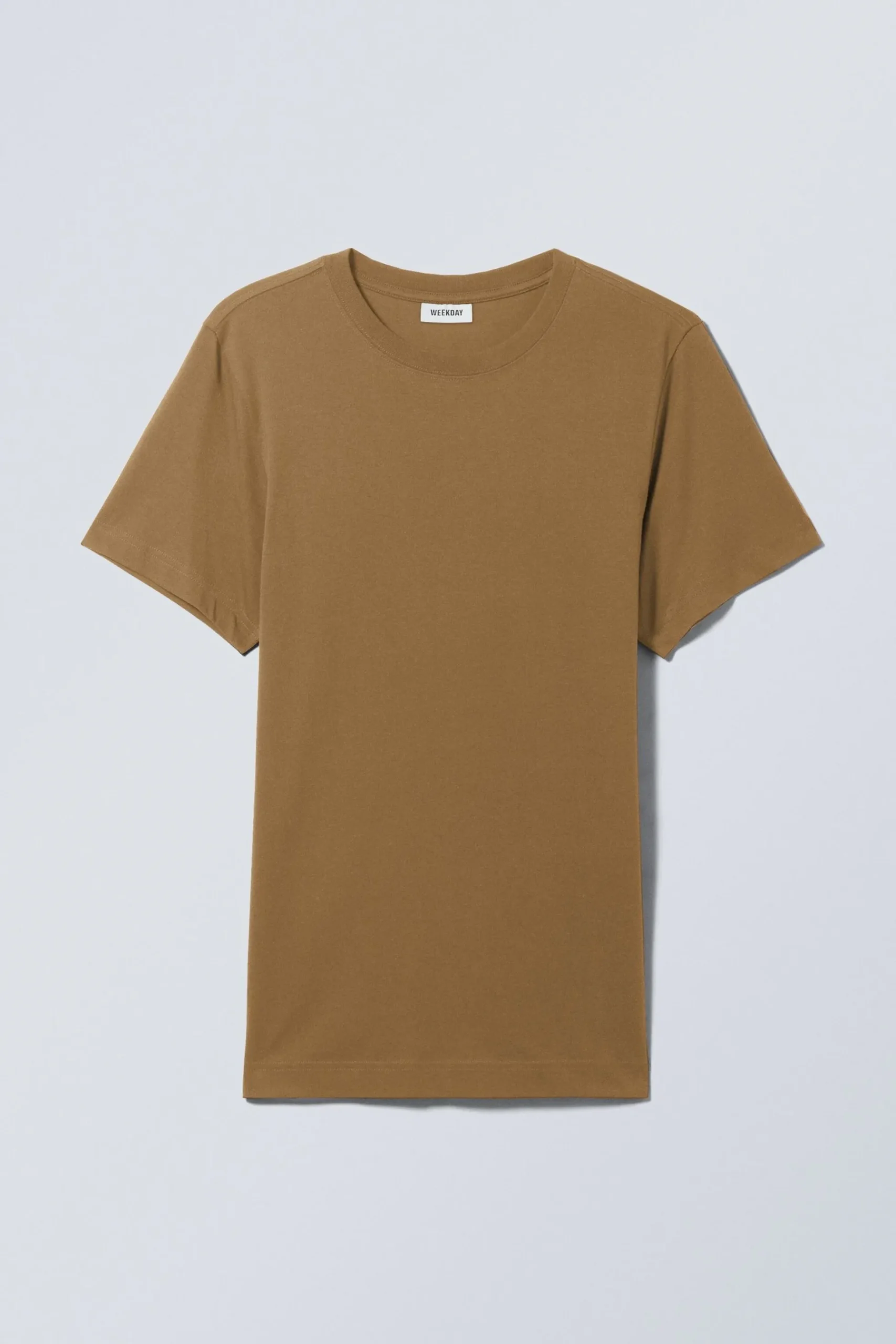 Weekday STANDARD MIDWEIGHT T-SHIRT dusty brown Store