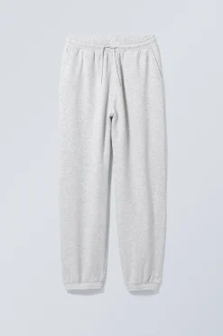 Weekday STANDARD SWEATPANTS light grey Shop