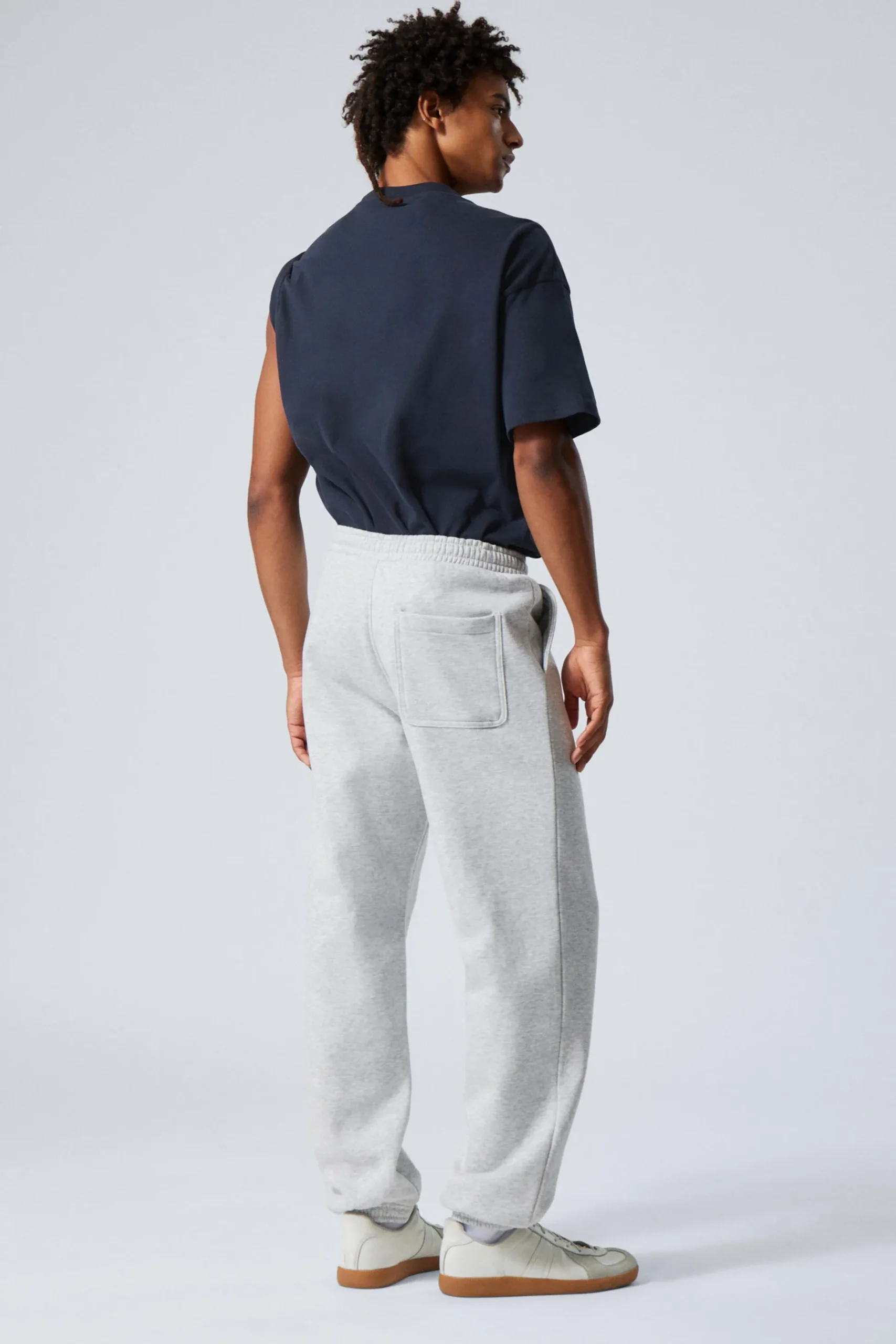 Weekday STANDARD SWEATPANTS light grey Shop