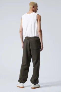 Weekday STANDARD SWEATPANTS off-black Store