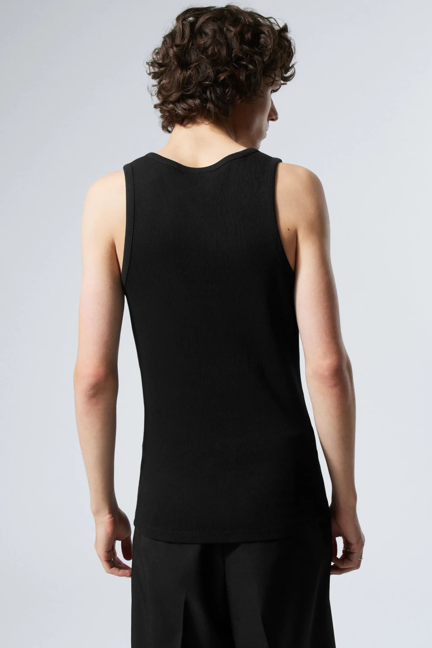 Weekday STANDARD TANK TOP black Store