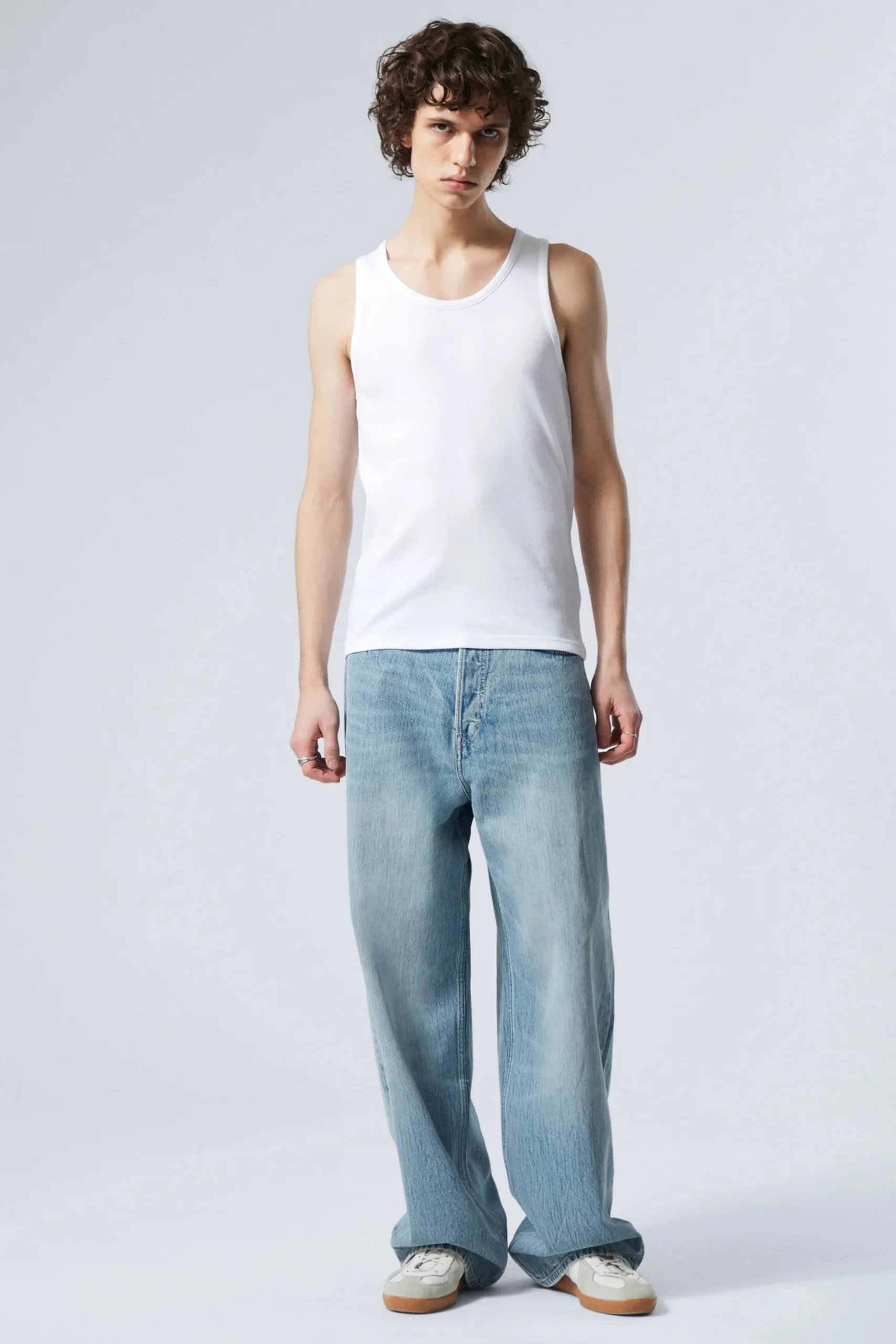Weekday STANDARD TANK TOP white Outlet