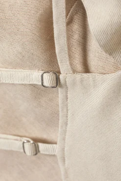 Weekday SUITING LINEN BLEND OPEN BACK TOP ecru Best Sale