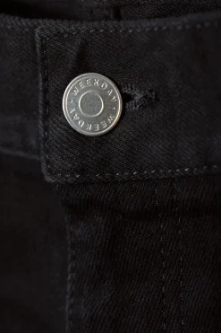 Weekday SUNDAY SLIM TAPERED LEG JEANS almost black black Cheap