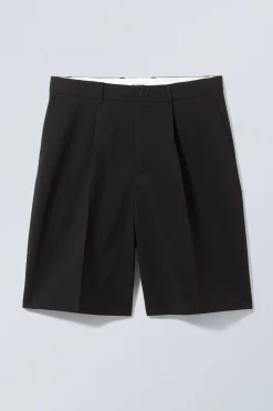 Weekday UNO LOOSE SUIT SHORTS black Discount