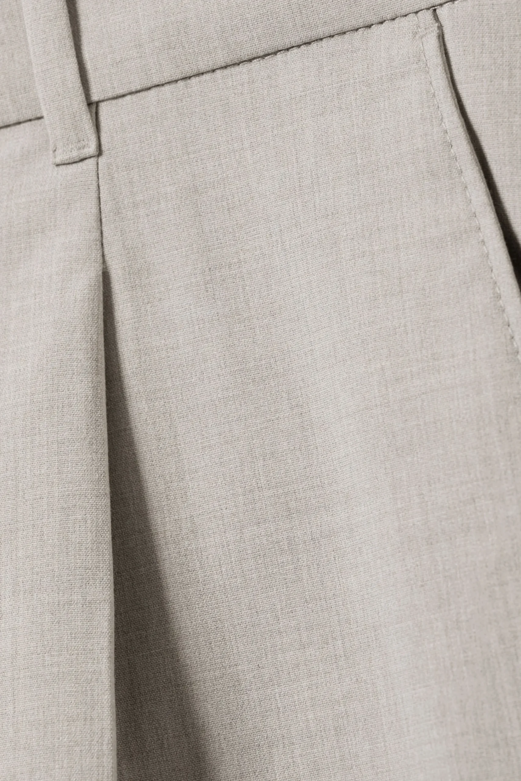 Weekday UNO LOOSE SUIT SHORTS ecru Online