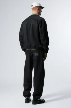Weekday WARM UP LOOSE FIT SWEATSHIRT black Discount