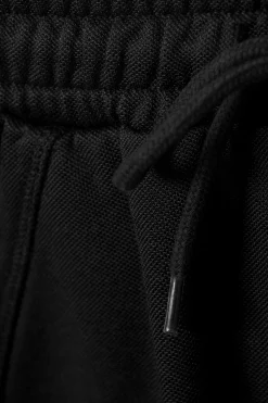 Weekday WARM UP STRAIGHT FIT SWEATPANTS black New