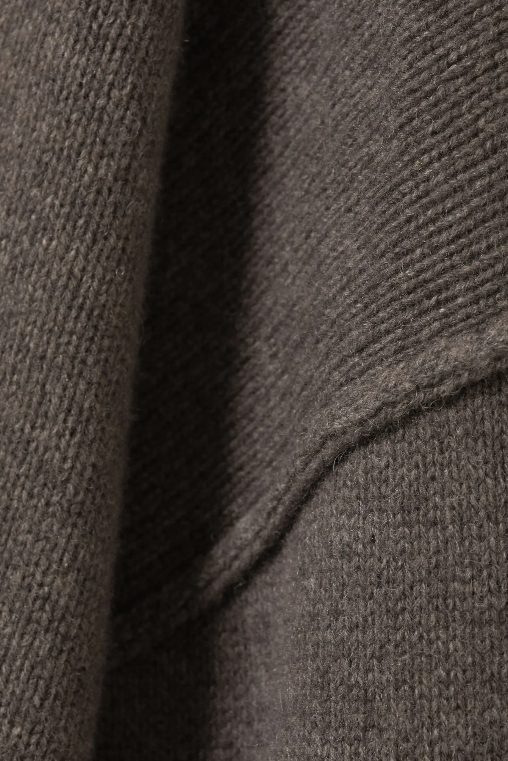 Weekday WOOL TURTLENECK SWEATER dark mole Hot